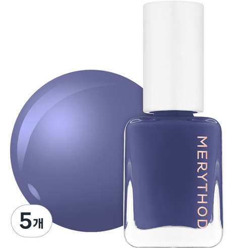 메리쏘드 릴엣지 네일, F06 포그웨이, 7ml, 5개