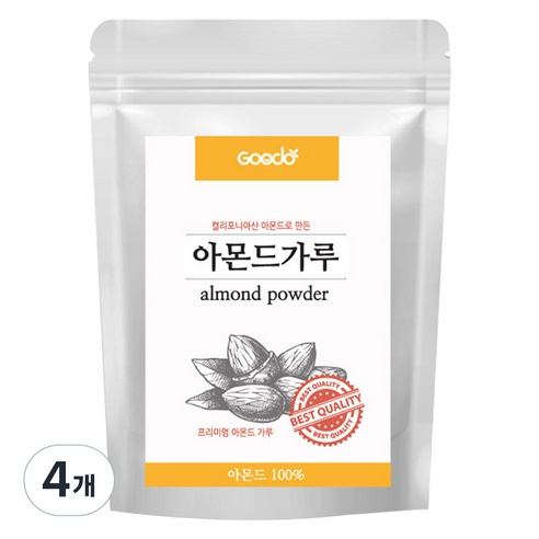 구도 아몬드가루, 300g, 4개