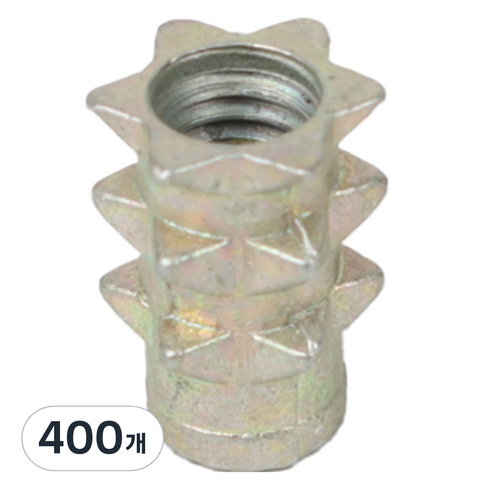올고르 번데기 너트 별 일반형, 400개