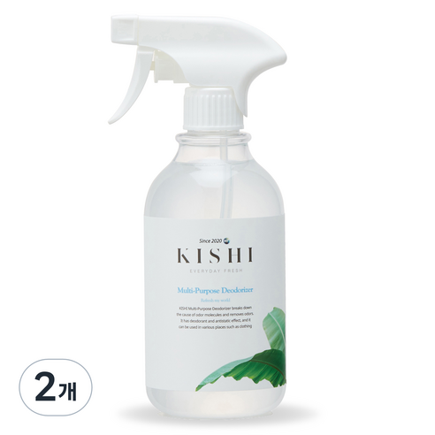 키쉬 프리미엄 다목적 탈취제 본품, 300ml, 2개