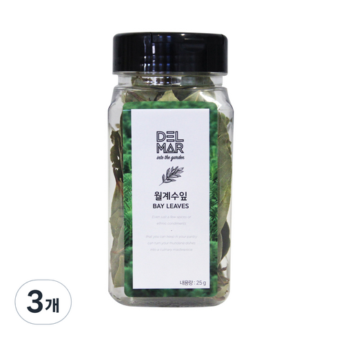 딜리셔스마켓 월계수잎, 25g, 3개