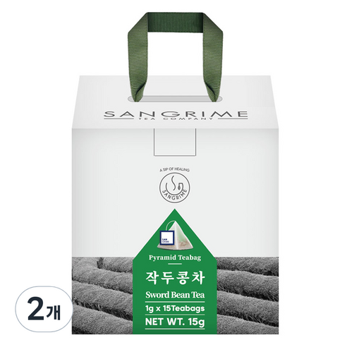 산그리메 작두콩차로 콧속 평화를 되찾고 건강한 환절기를!