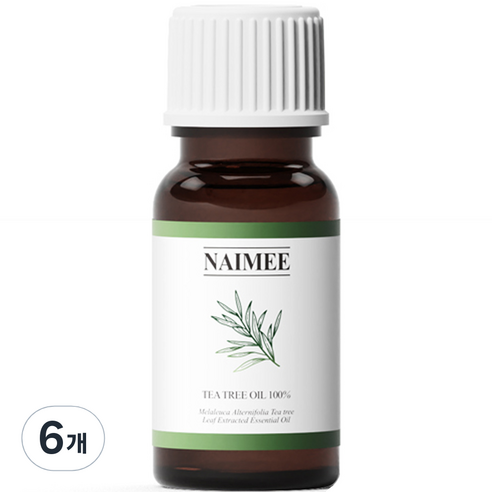 나이미 티트리오일 100%, 10ml, 6개