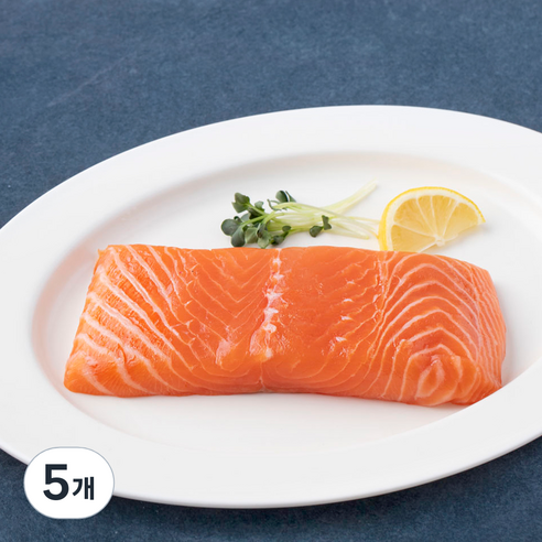 모위 프리미엄 생연어 횟감용 (냉장), 5개, 250g