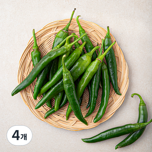 못난이 오이맛 고추, 600g, 4개