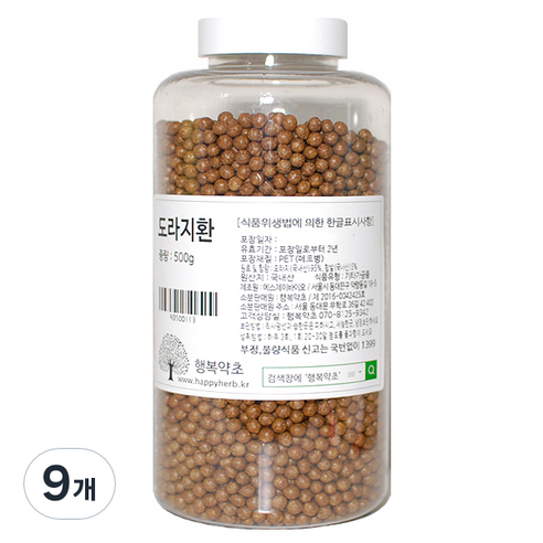 행복약초 도라지환, 500g, 9개