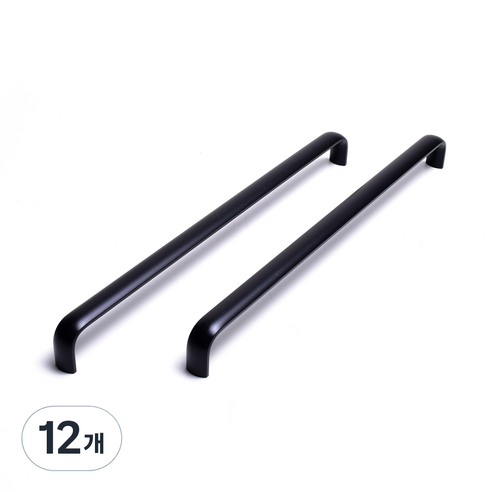 손잡이세상 모닝 P320 가구손잡이 블랙, 12개