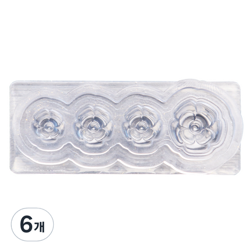 네일스케치 3D 네일몰드, 꽃, 6개