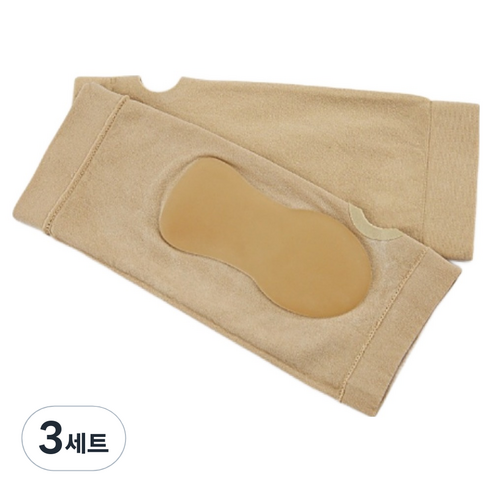 손목 보호 초슬림 올데이 장갑형 아대 양손착용 세트, 3세트