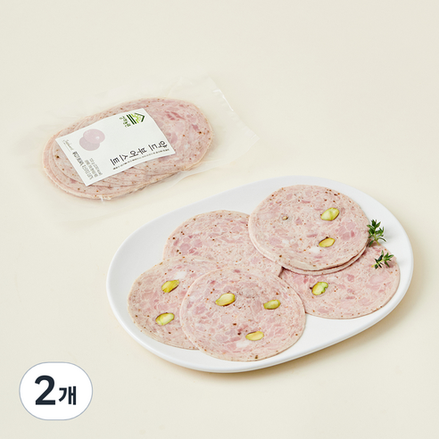 상하농원 약드 부어스트, 120g, 2개