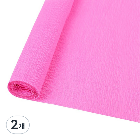 마다꾸미 주름지 구김지 30 핑크 50 x 250 cm, 2개, 1색