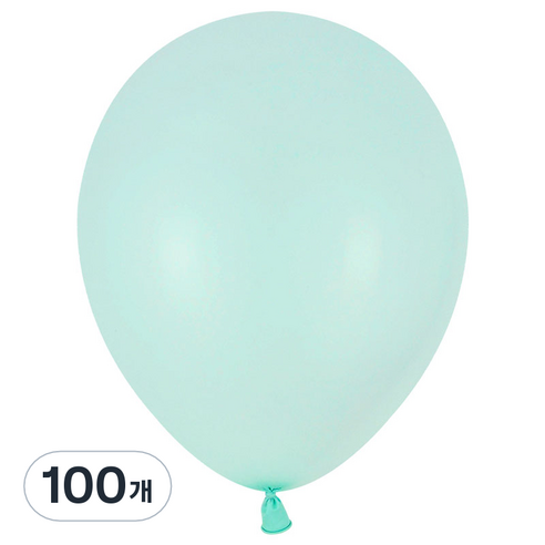 파티팡 마카롱풍선 라운드 30cm, 아쿠아, 100개