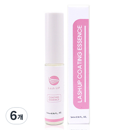 래쉬업 코팅 에센스 속눈썹 영양제, 5ml, 6개