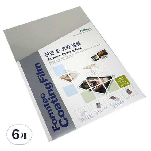 폼텍 손코팅필름 단면 CF-2309, A4, 120개