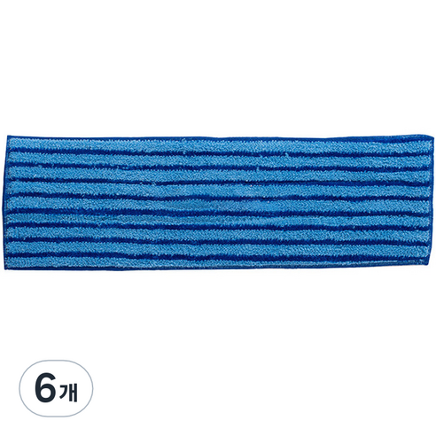 크린메이트 크린밀대 프로 리필 패드 60cm, 6개