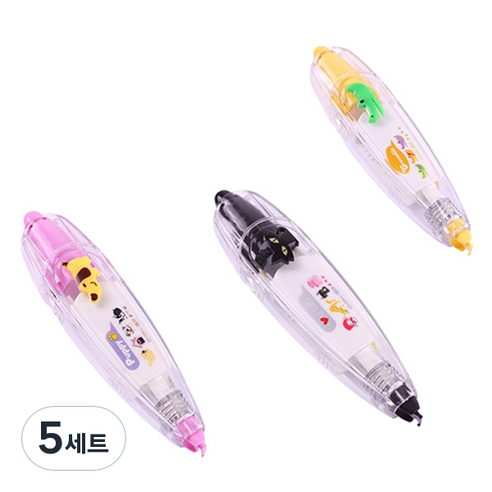 마켓감성 일기장식 교정 스티커 3종 세트, C, 5세트