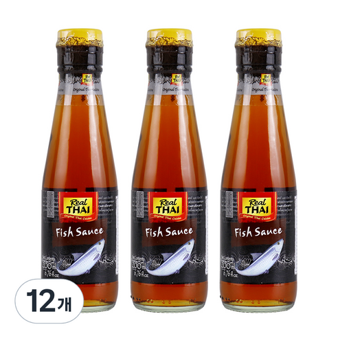 리얼타이 피쉬 액젓, 200ml, 12개