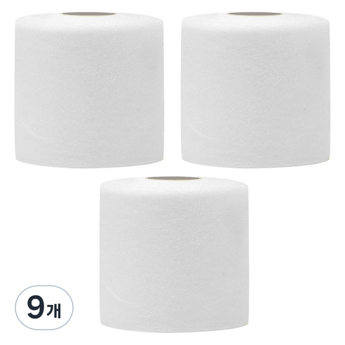크리다 언더랩 근본 스포츠테이프 7cm x 10m 화이트, 9개, 1개입