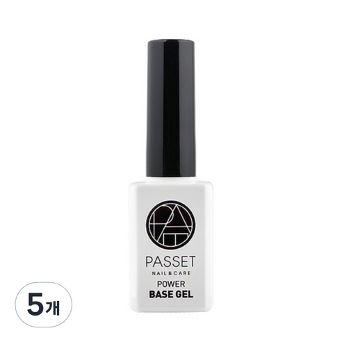 파셋 파워 베이스젤 10ml, 무색, 5개