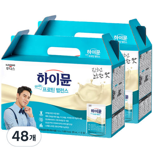 하이뮨 마시는 프로틴 밸런스, 125ml, 48개