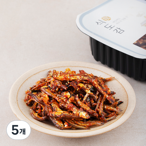 바다원 식도감 고추장 멸치볶음 반찬, 400g, 5개