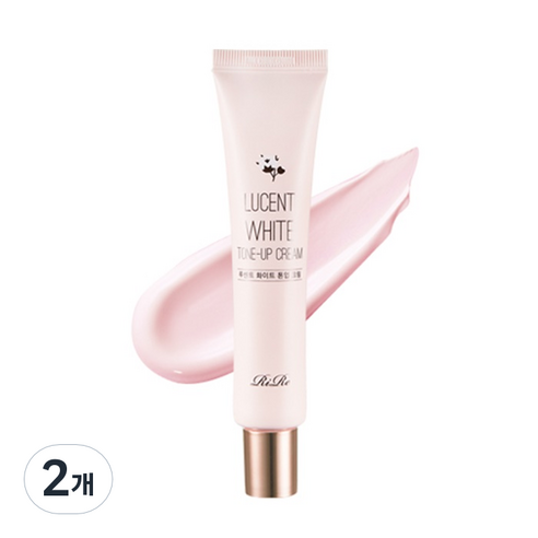 리르 루센트 화이트 톤업 크림 40ml, 2개