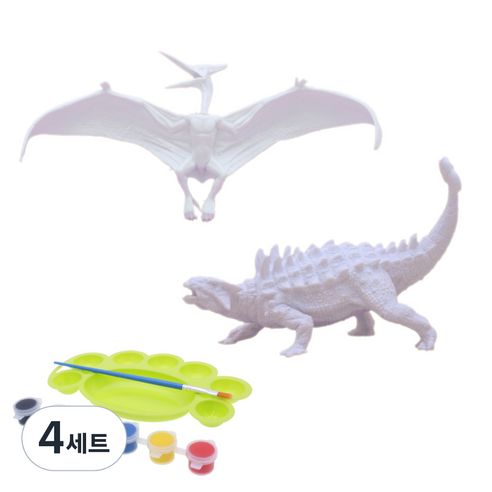 토이코코리아 공룡색칠놀이 D세트, 4세트