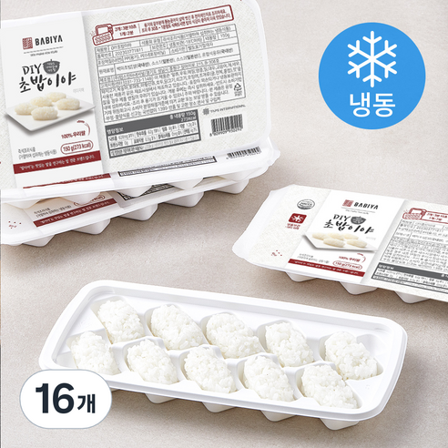 밥이야 DIY 초밥이야 즉석초밥 (냉동), 150g, 16개