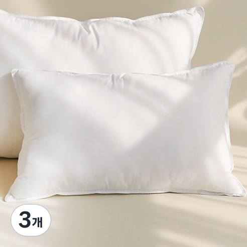 아망떼 베이직 베개솜, WHITE, 3개