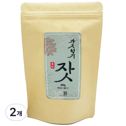 견과공장 가을향기 국산 잣, 200g, 2개