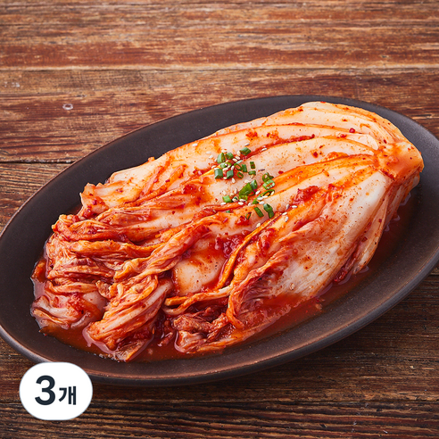 모산김치 갓담근 보쌈김치, 1kg, 3개