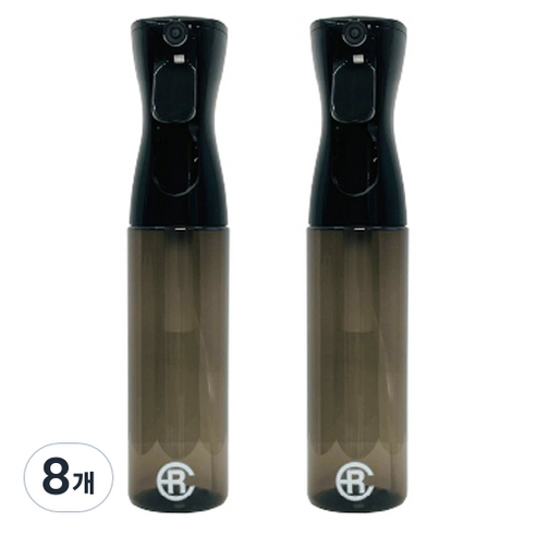 에어라파 스프레이용기 300ml, 블랙그레이, 8개