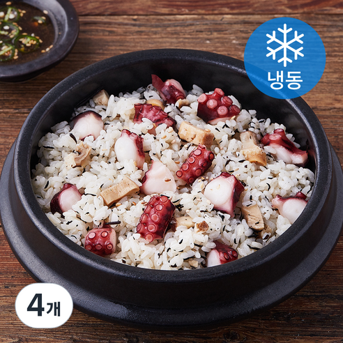 늘품정 톳 문어솥밥 (냉동), 458g, 4개