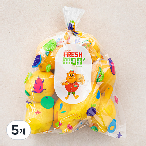 프레시몬 레몬, 1kg, 5개