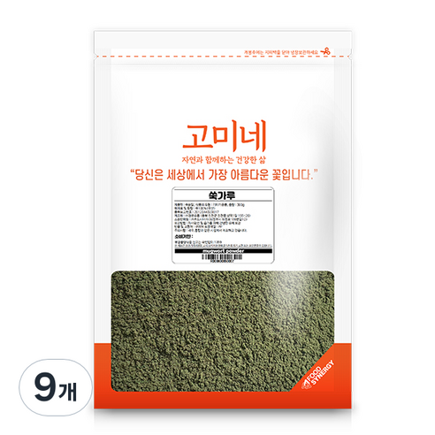 고미네 쑥가루, 300g, 9개