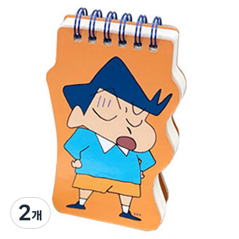 플라잉웨일즈 짱구는못말려 모양 수첩, 철수, 2개