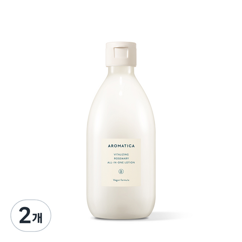 아로마티카 바이탈라이징 로즈마리 올인원 로션, 300ml, 4개