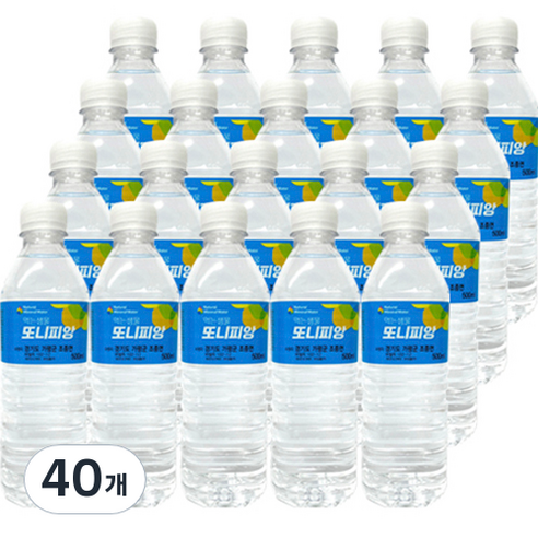 또니피앙 생수, 40개, 500ml
