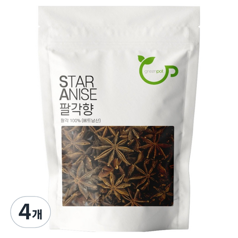 그린팟 팔각향, 100g, 1개입, 4개