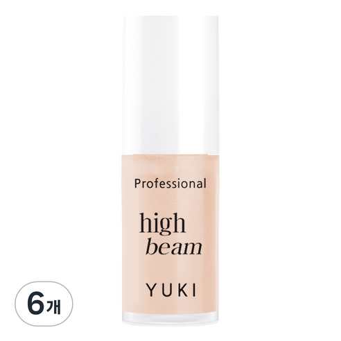 유키 프로페셔널 하이라이터 빔 5ml, 03 살구빛피치, 6개