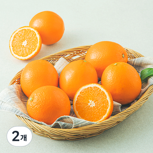 고당도 네이블 오렌지, 1.3kg(중과), 2개