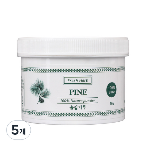 신선약초 솔잎가루, 70g, 5개, 1개입