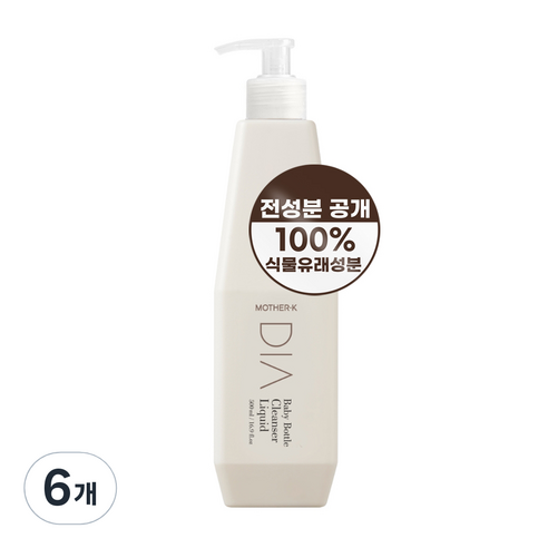 마더케이 디아 젖병 세정제, 6개, 500ml