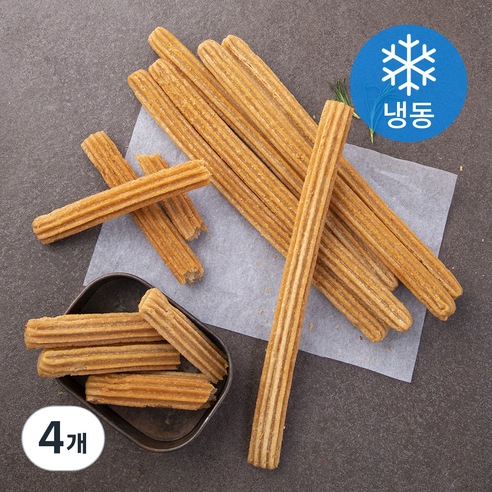 곰곰 오리지널 츄러스, 55g, 10개입, 4개