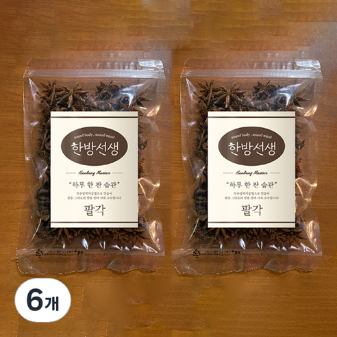 한방선생 팔각, 100g, 6개