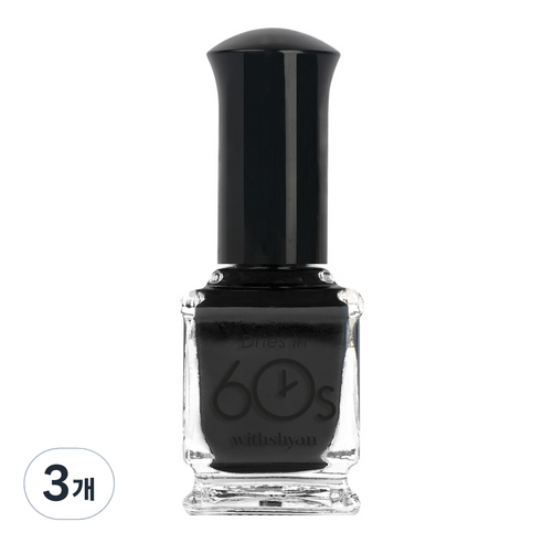 위드샨 60초 매니큐어 반투명 시럽 9ml, M16 시스루시럽, 3개