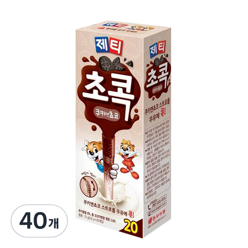 제티 초콕 쿠키앤쵸코, 3.6g