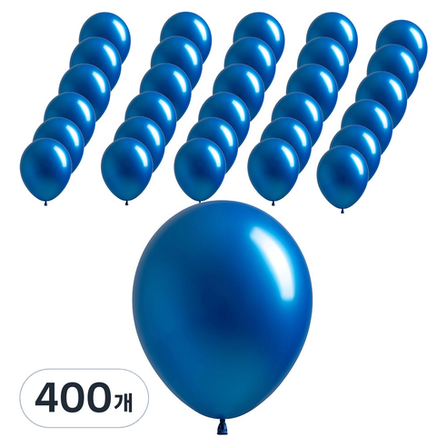조이벌룬 풍선 30cm, 펄블루, 400개