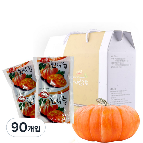 NK협동조합 호박즙, 90개입, 100ml