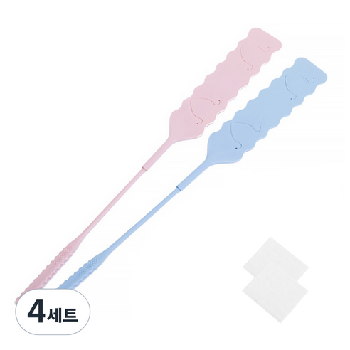 바닥 틈새 먼지제거 청소 막대 2종 세트, 랜덤 발송, 4세트